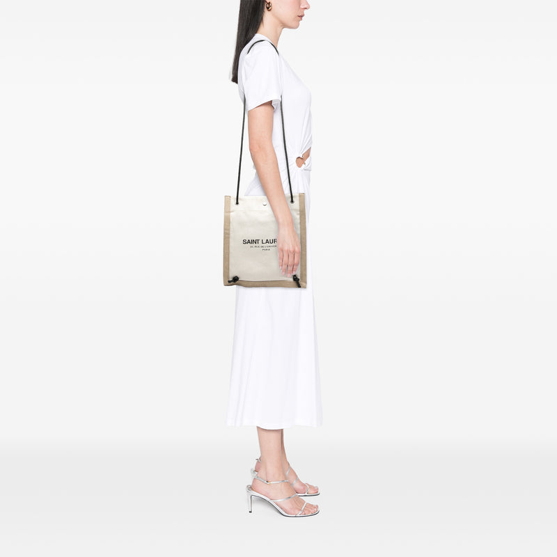 Canvas Universite Flat Convertible Crossbody - Image 7