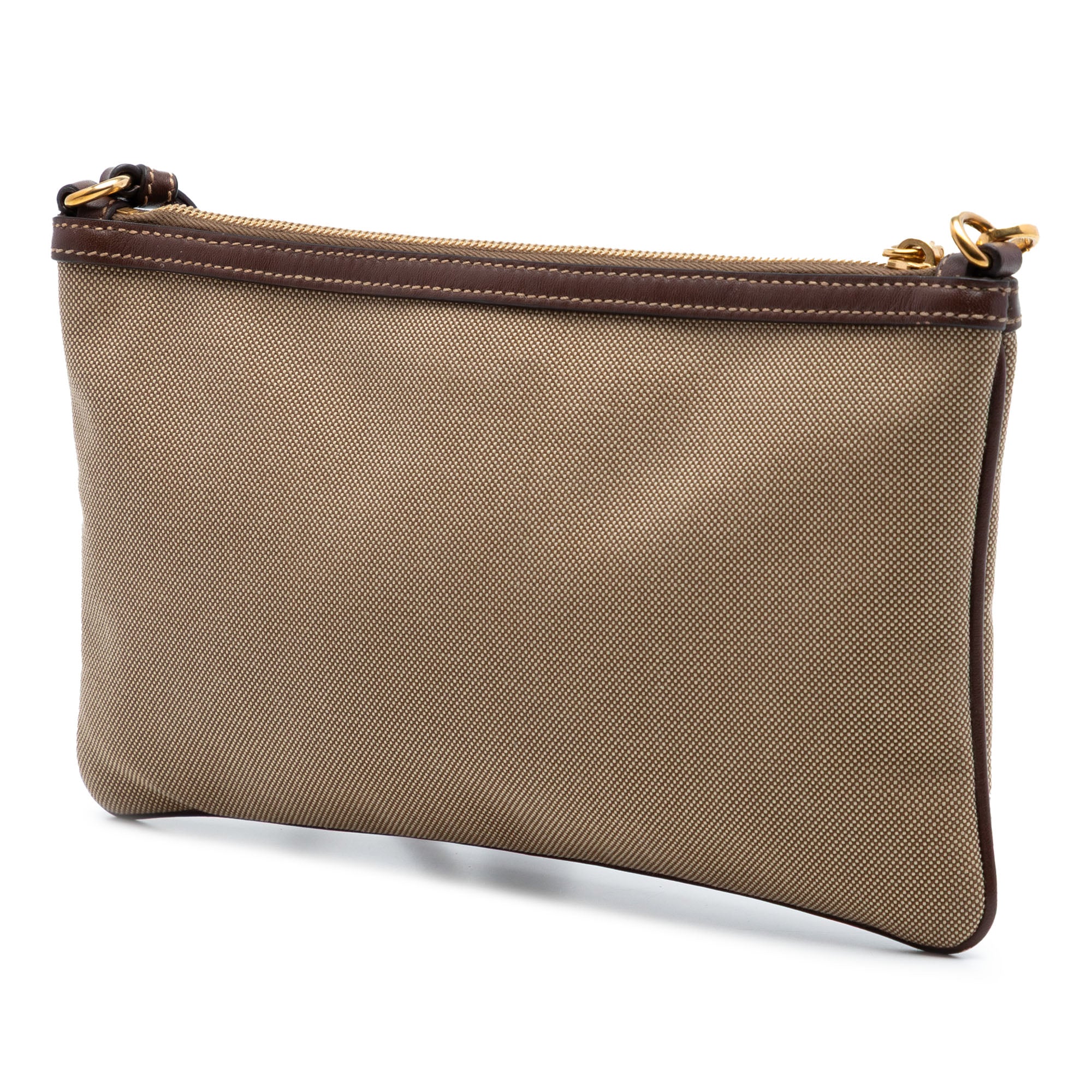 Canvas Canapa Logo Bow Shoulder Bag - Image 2