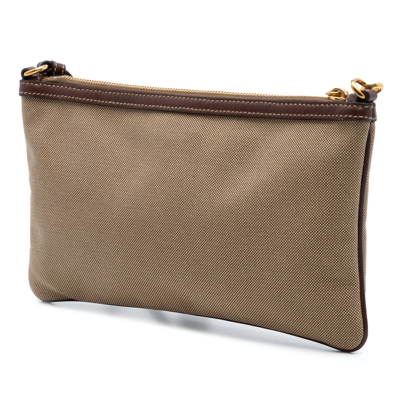 Canvas Canapa Logo Bow Shoulder Bag - Image 2