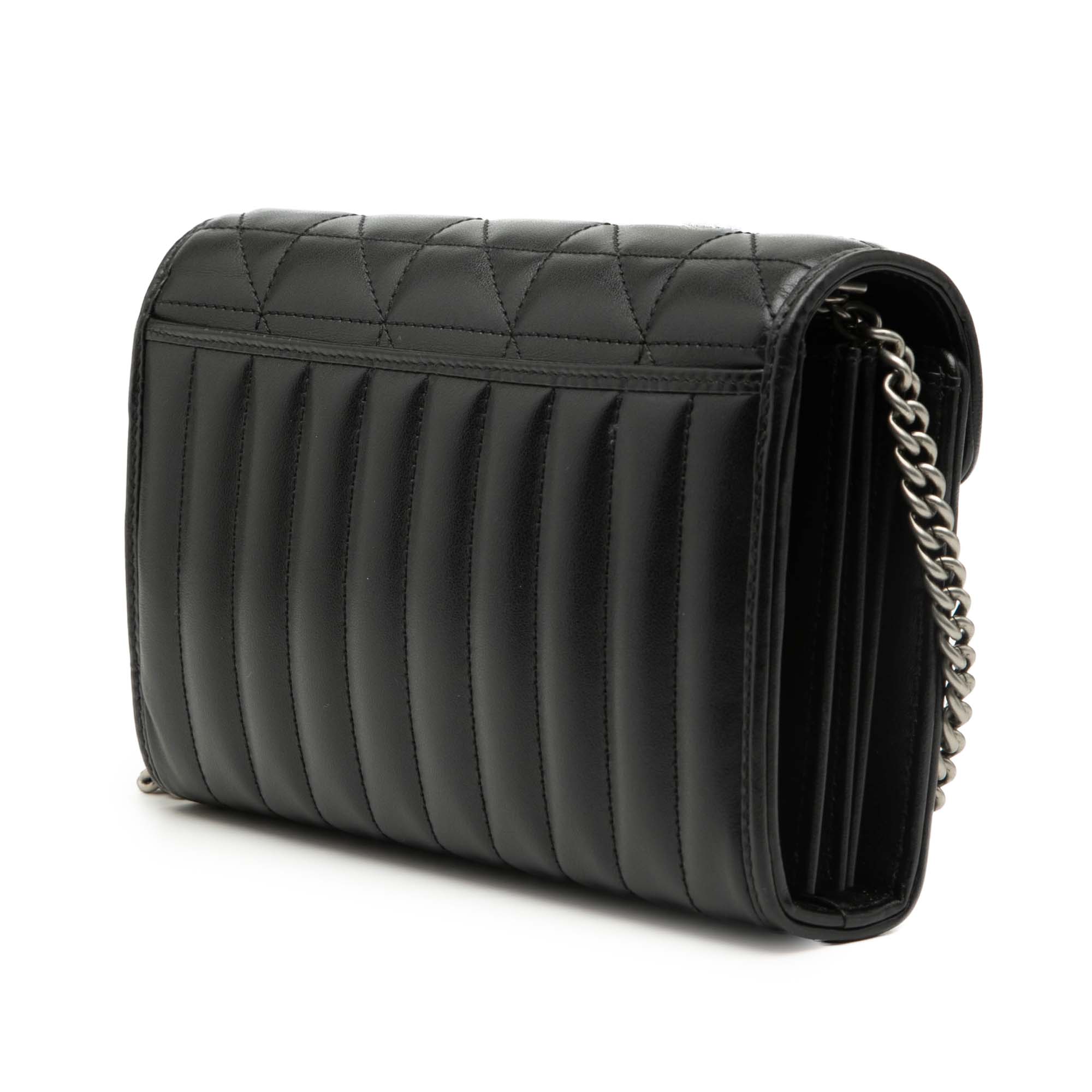 GG Marmont Matelasse Leather Aria Wallet On Chain - Image 2