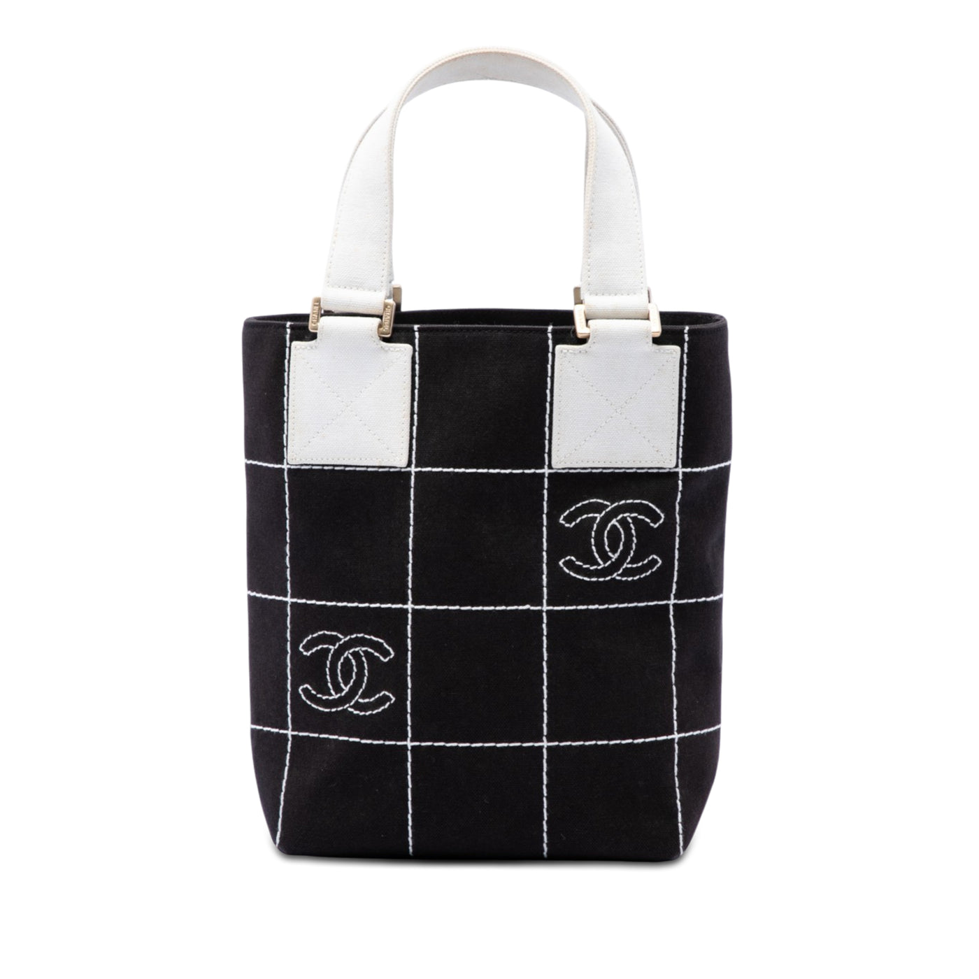 Small CC Chocolate Bar Canvas Tote - Image 1