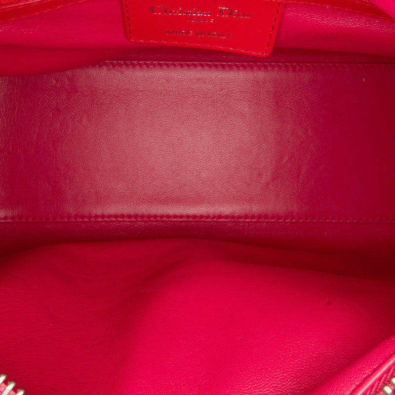 Medium Bicolor Lambskin Cannage Lady Dior - Image 6