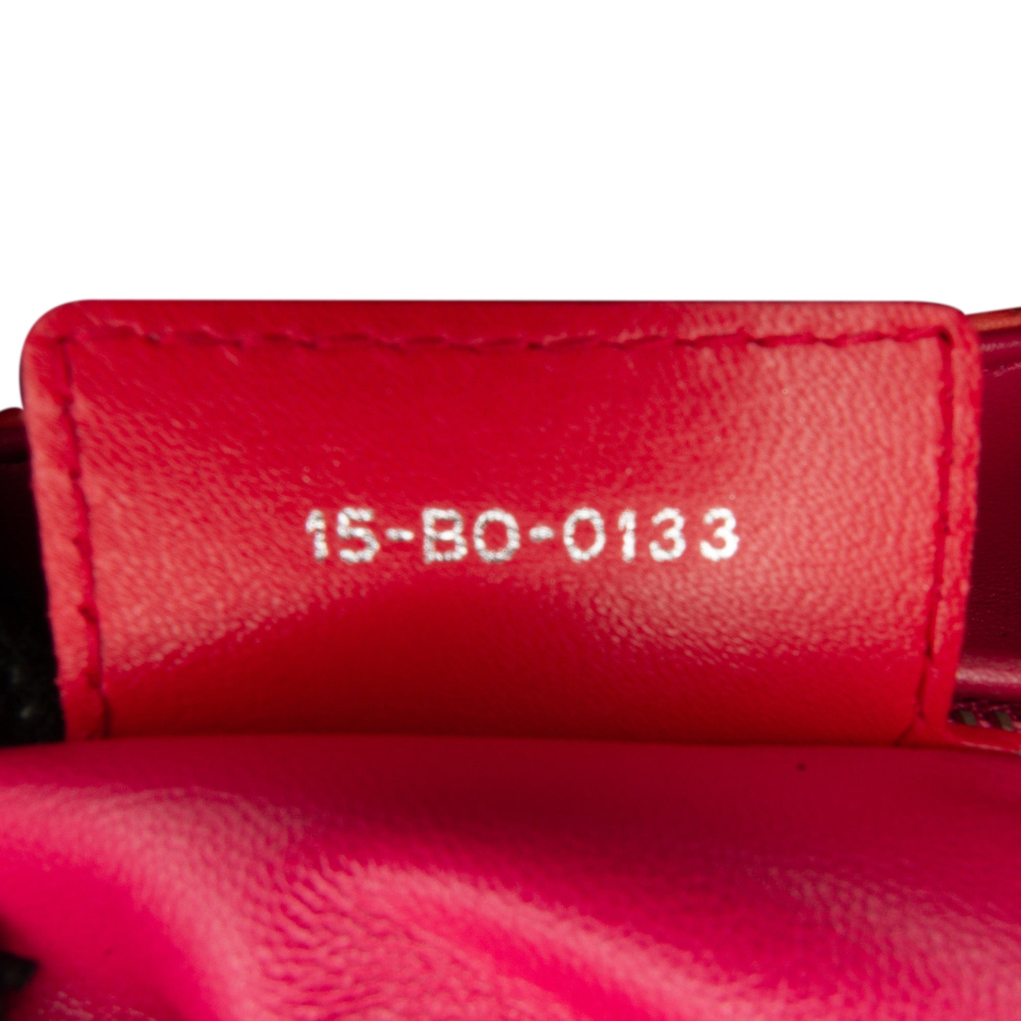 Medium Bicolor Lambskin Cannage Lady Dior - Image 8