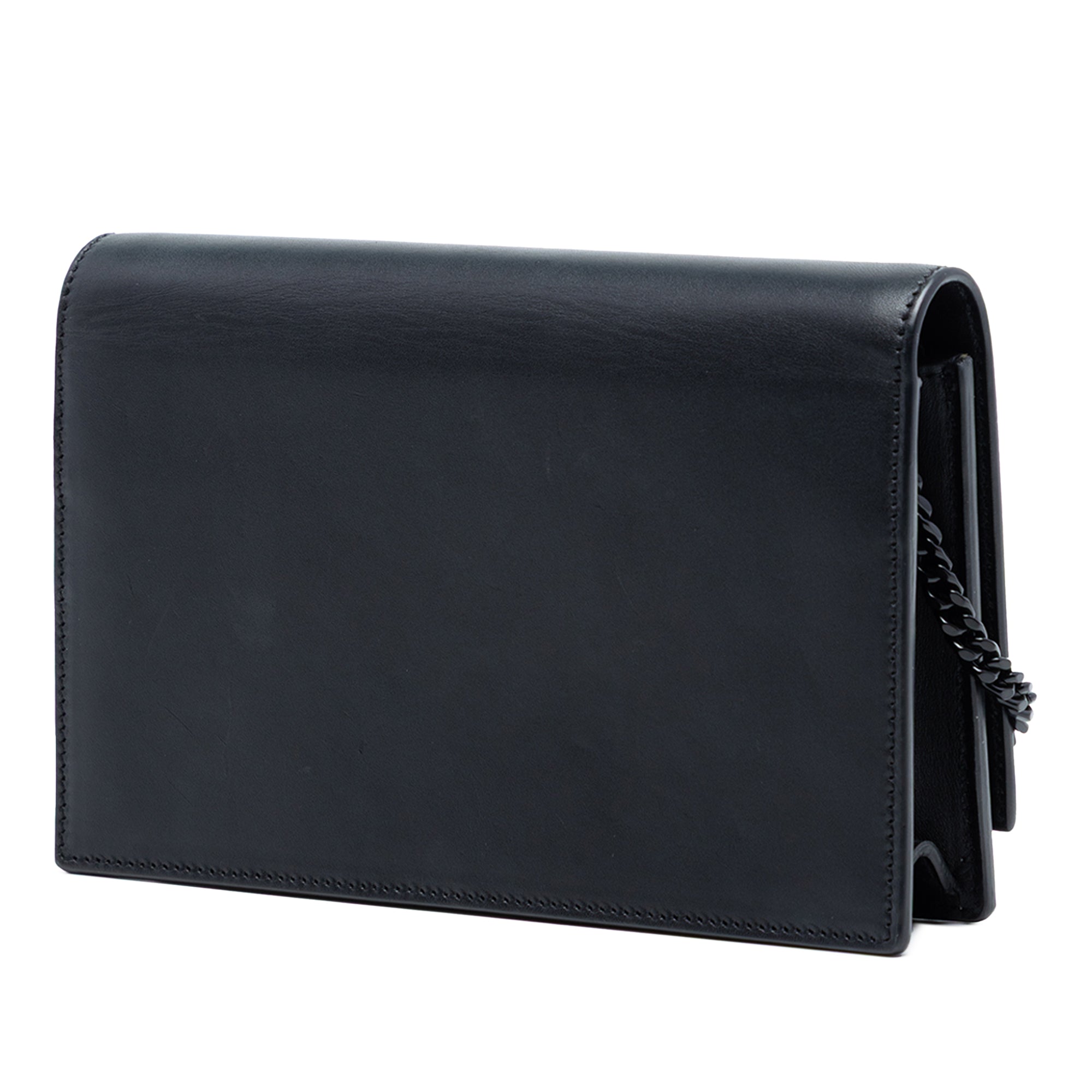 Calfskin Cloud Star Applique Classic Monogram Kate Tassel Wallet on Chain - Image 2