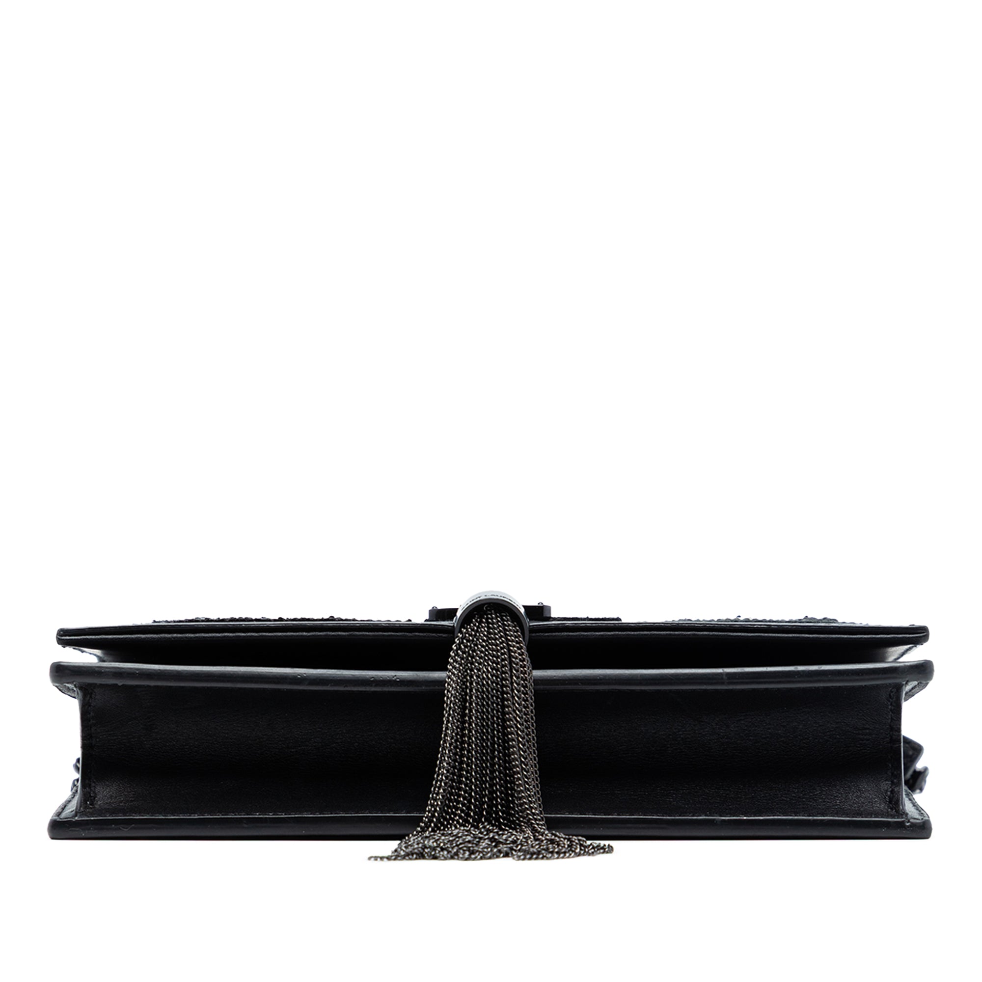 Calfskin Cloud Star Applique Classic Monogram Kate Tassel Wallet on Chain - Image 3