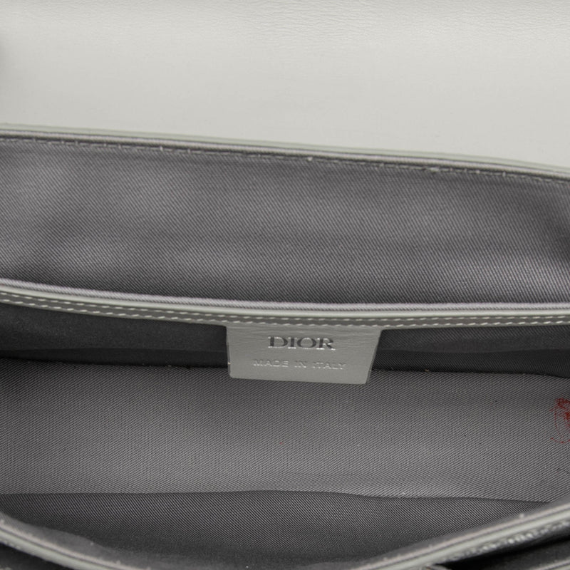 Coated Canvas CD Diamond and Calfskin Hit The Road Messenger Bag - Image 4