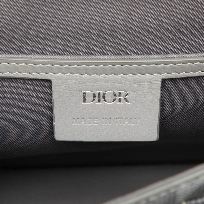 Coated Canvas CD Diamond and Calfskin Hit The Road Messenger Bag - Image 5