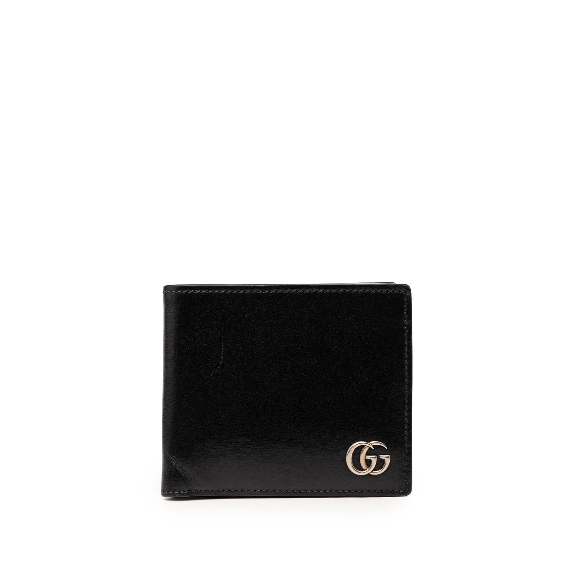 GG Marmont Calfskin Bifold Coin Wallet - Image 1