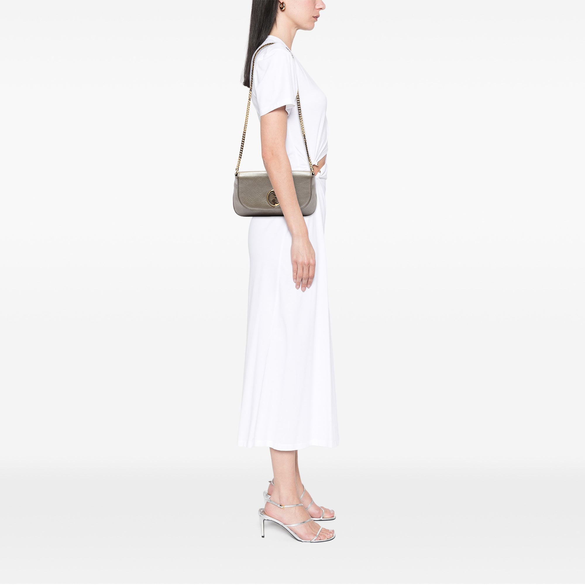 Medium Leather 1973 Chain Crossbody - Image 7