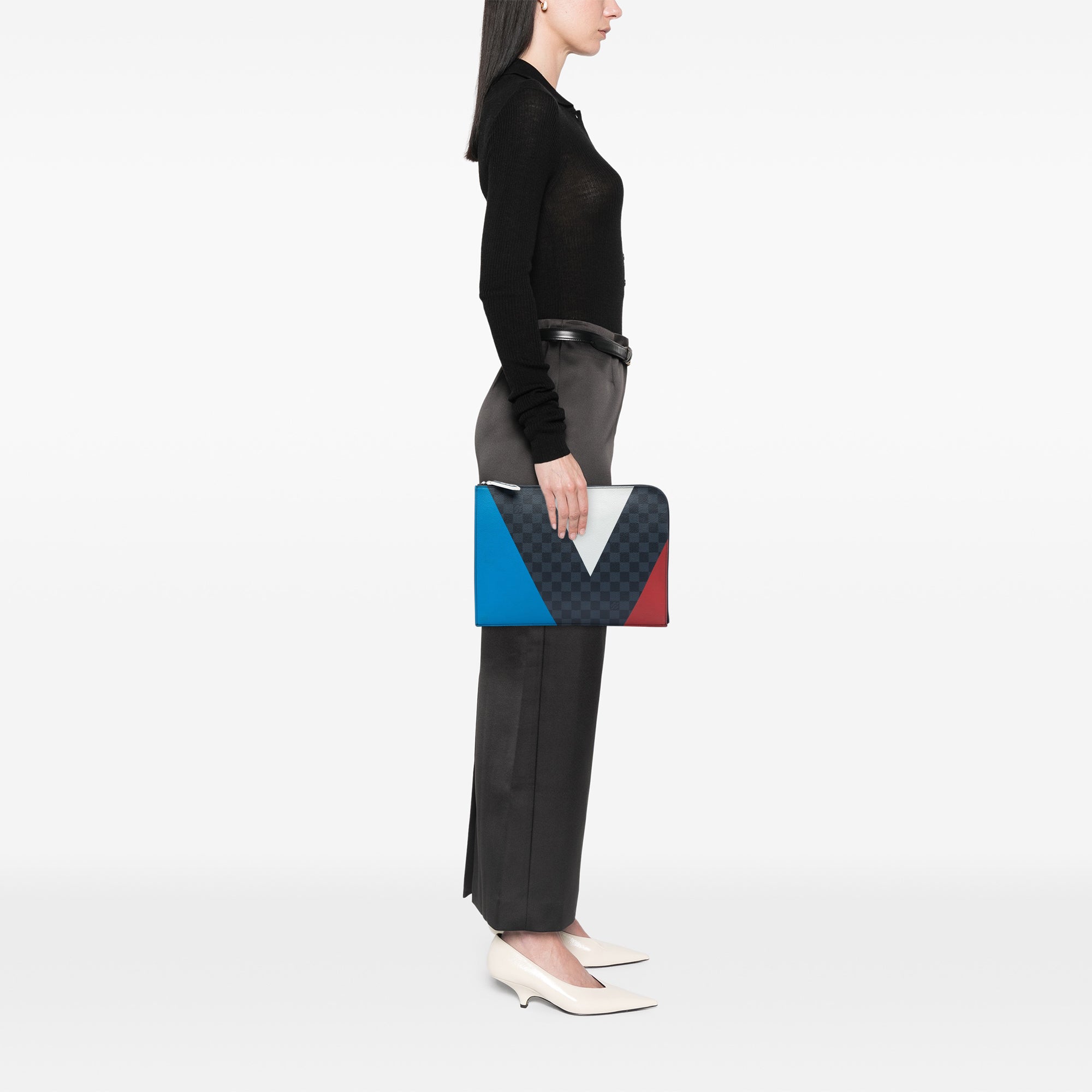 Damier Cobalt Americas Cup Pochette Jour GM - Image 6