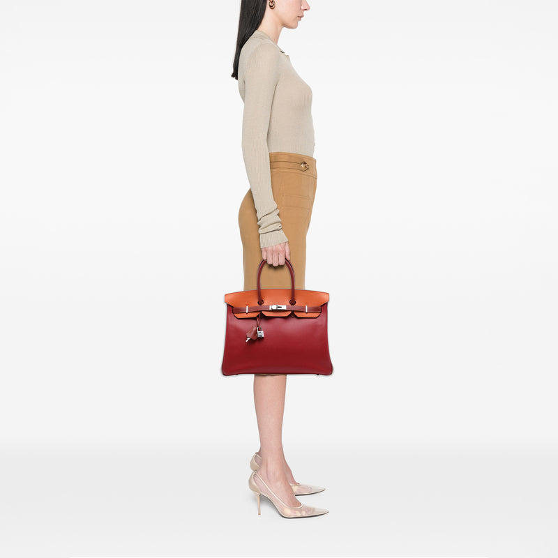 Special Order Tricolor Epsom Birkin Retourne 35 - Image 6