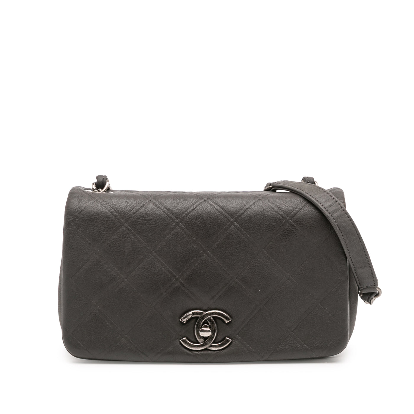 Small Diamond Embossed Calfskin New Chic Flap - Image 1
