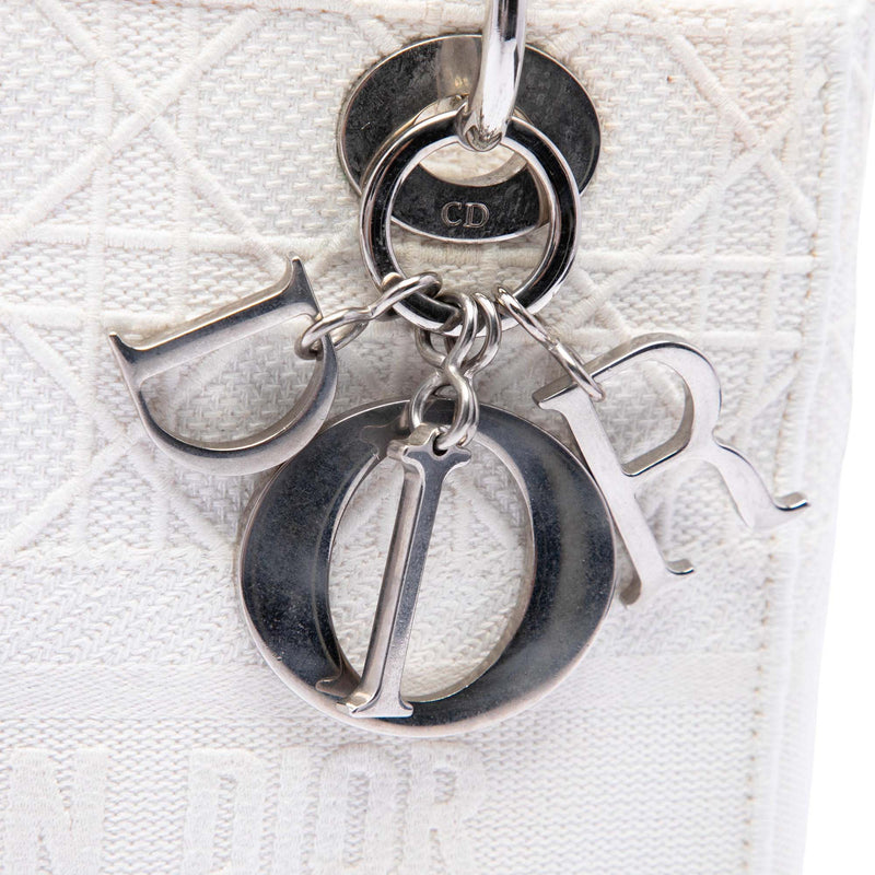 Medium Canvas Cannage Lady D Lite - Image 5