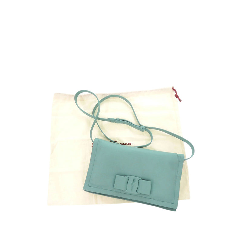 Mini Padded Leather Viva Bow Crossbody - Image 16