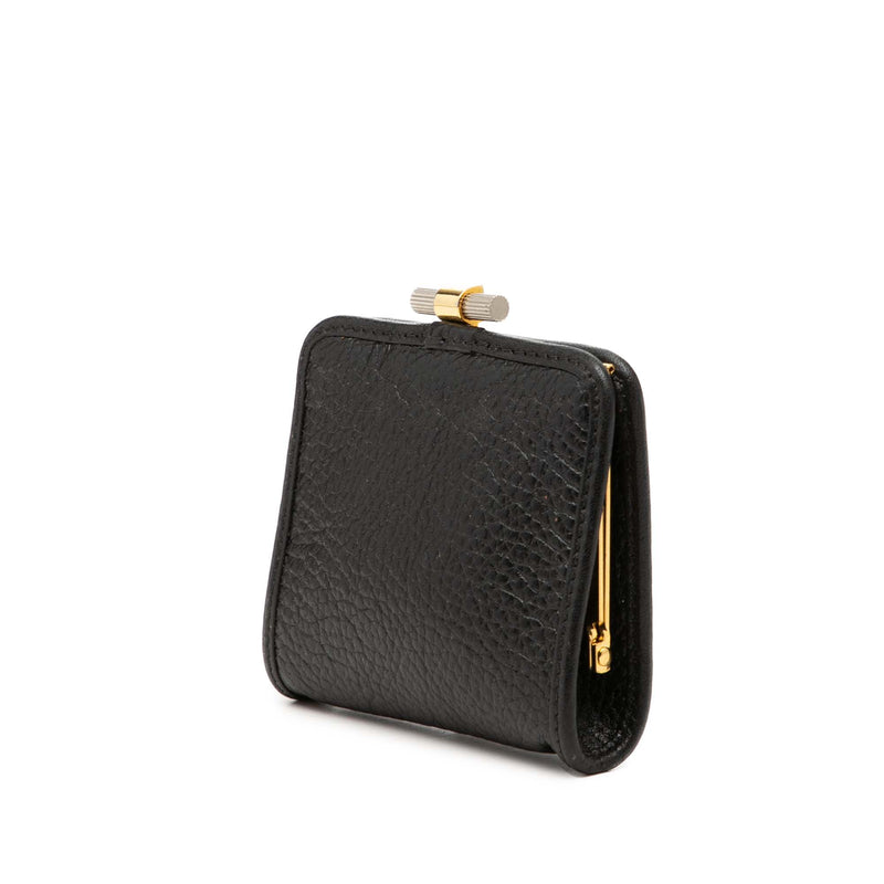 Calfskin Clasp Coin Purse - Image 2