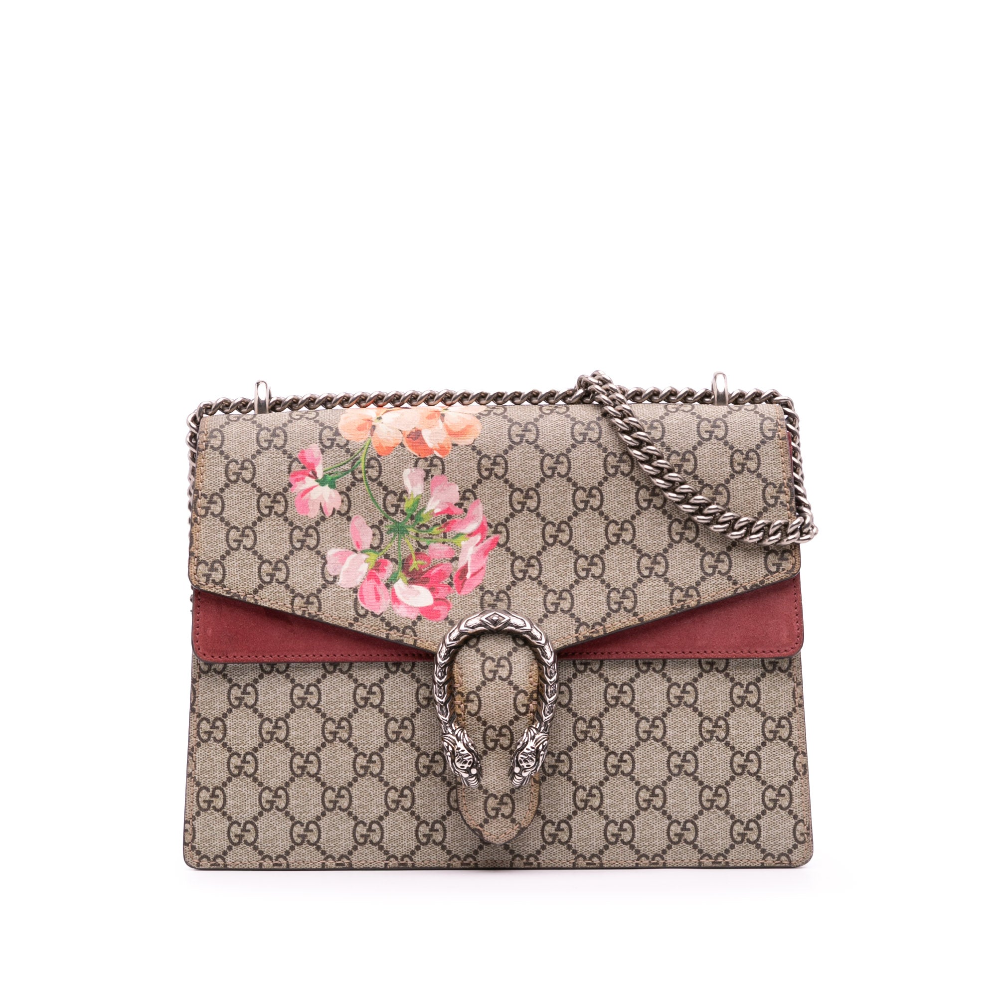 Medium GG Supreme Blooms Dionysus Shoulder Bag - Image 1