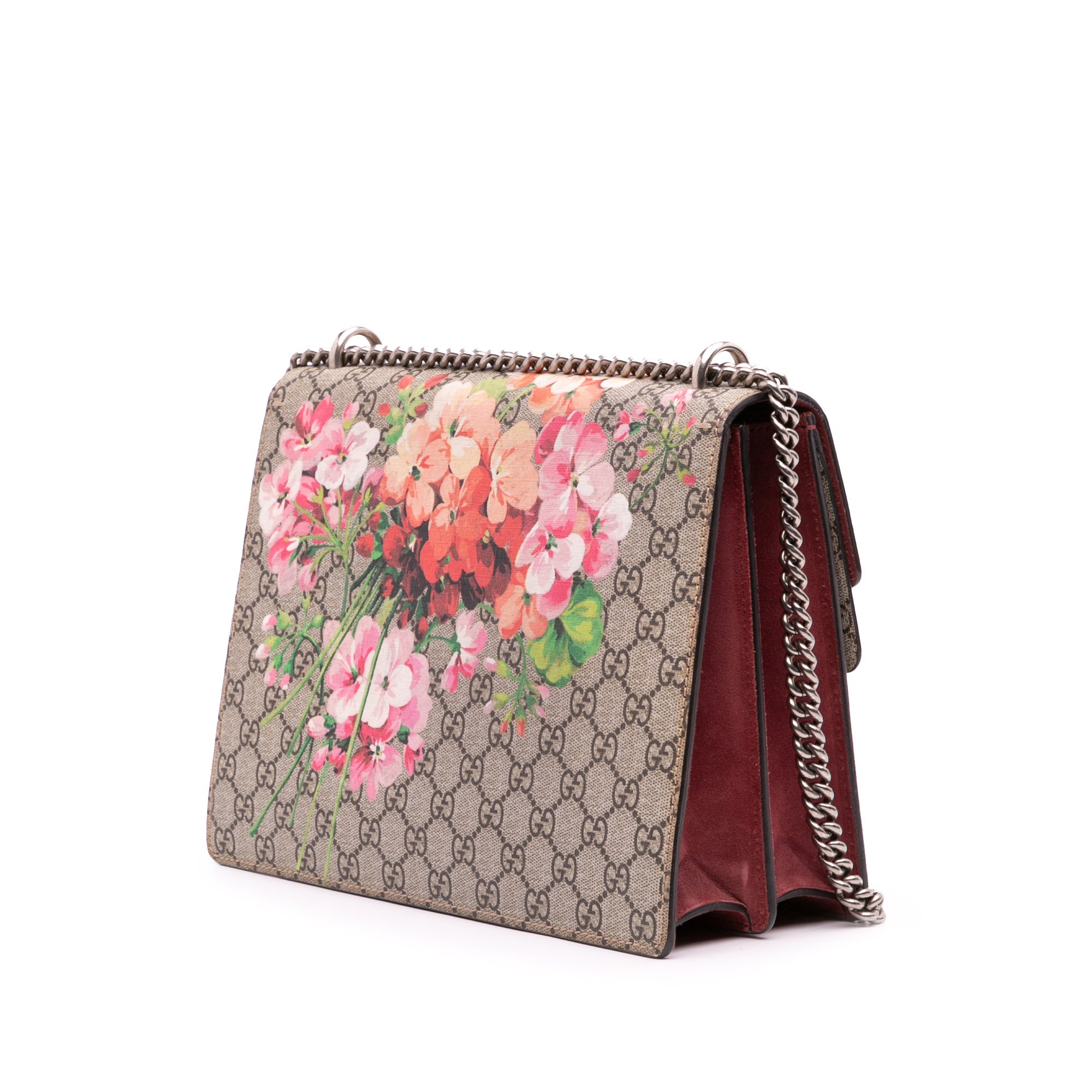 Medium GG Supreme Blooms Dionysus Shoulder Bag - Image 2