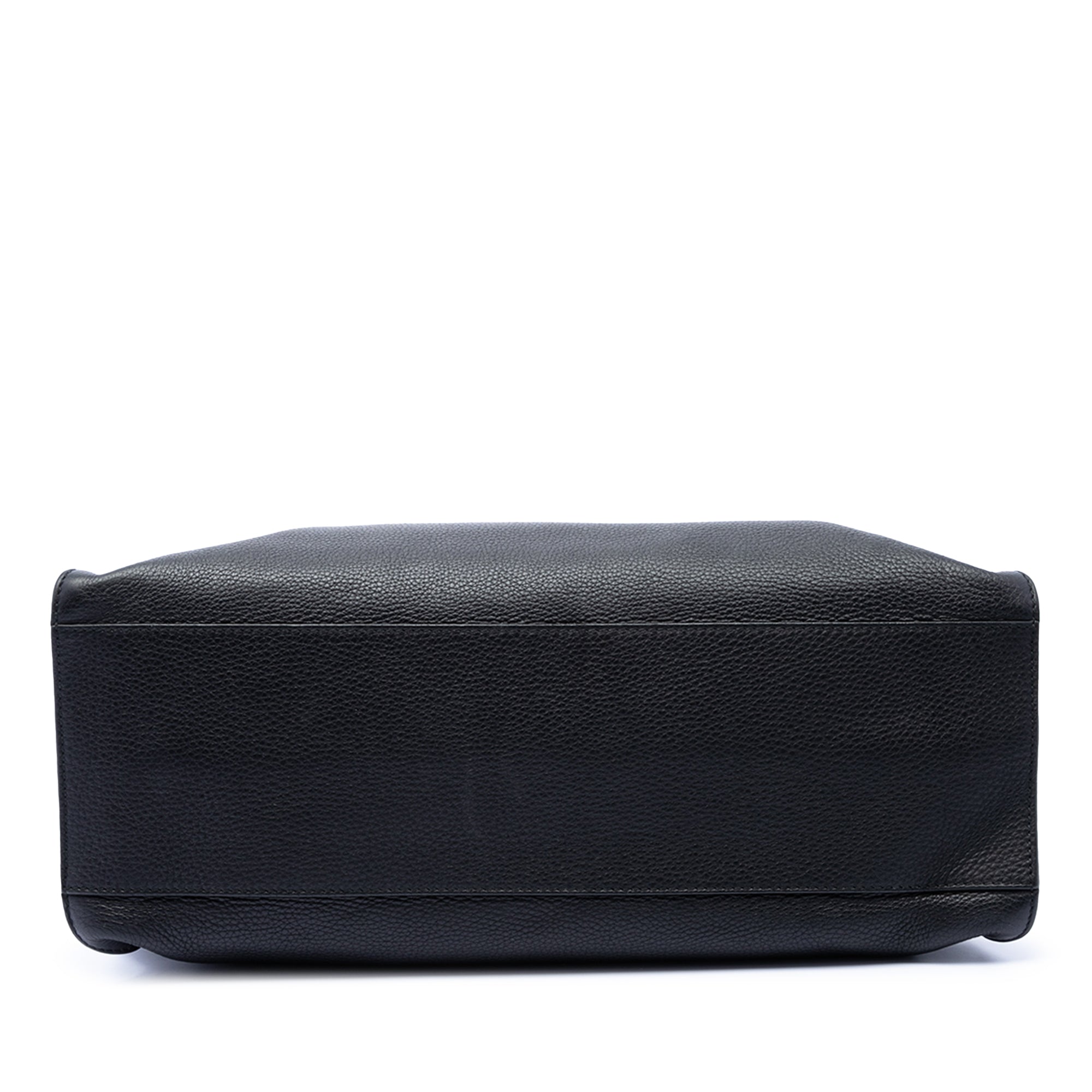Medium Calfskin Bamboo Daily Shopper Satchel - Image 3