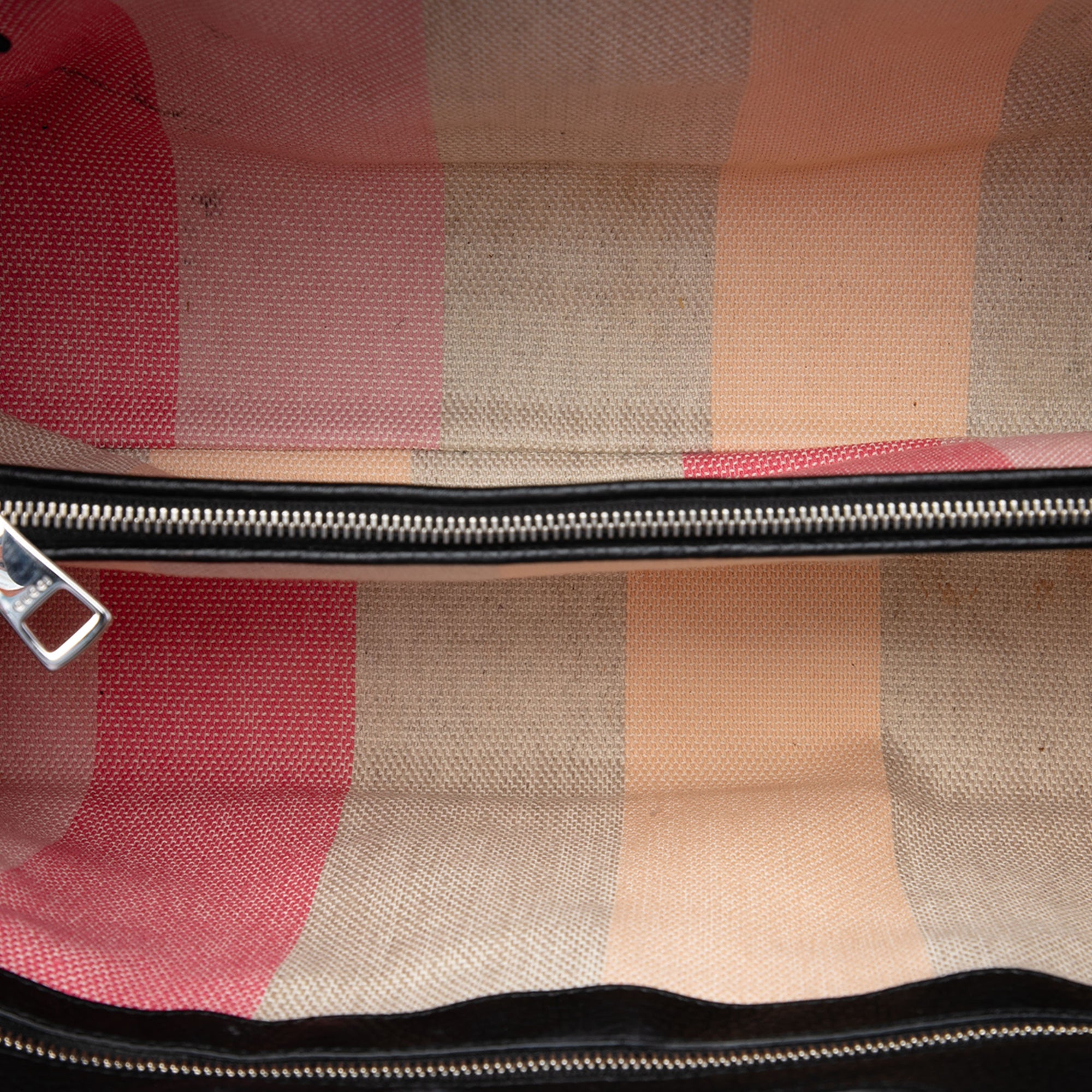 Medium Calfskin Bamboo Daily Shopper Satchel - Image 4