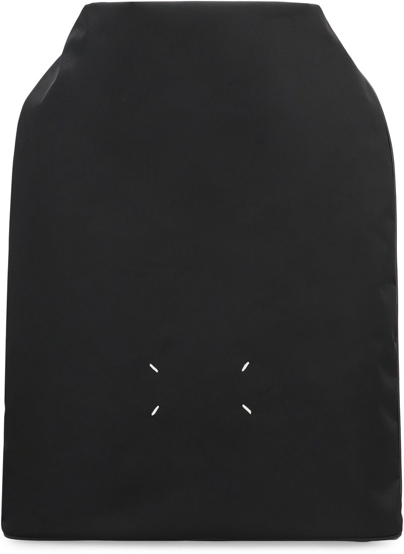 Maison Margiela Roll Up Backpack — Black Polyamide