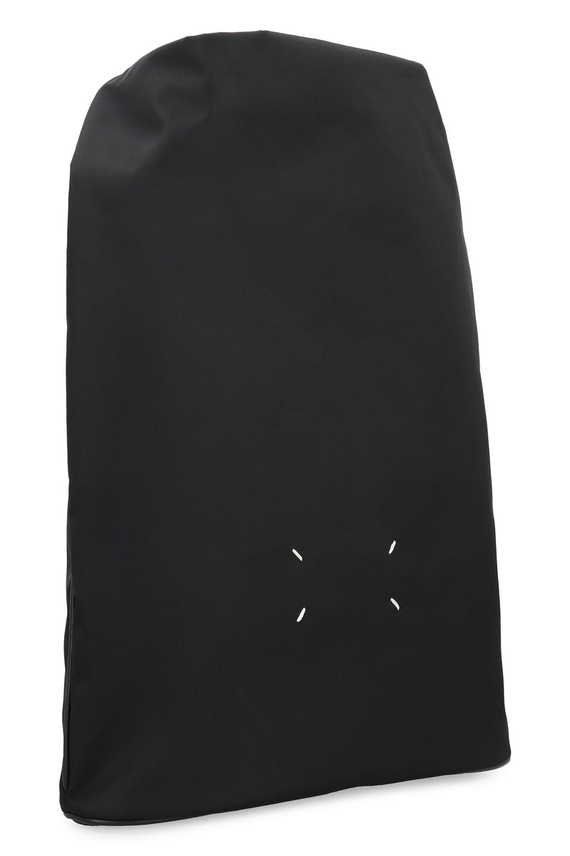Maison Margiela Roll Up Backpack — Black Polyamide