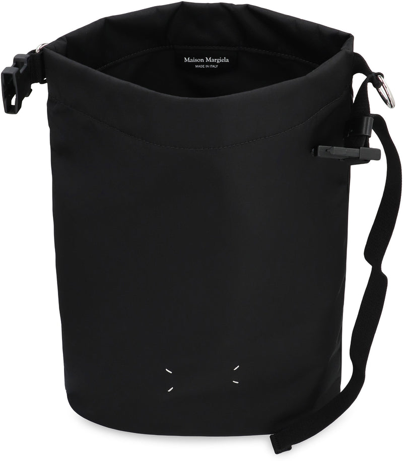 Maison Margiela Roll Up Backpack — Black Polyamide