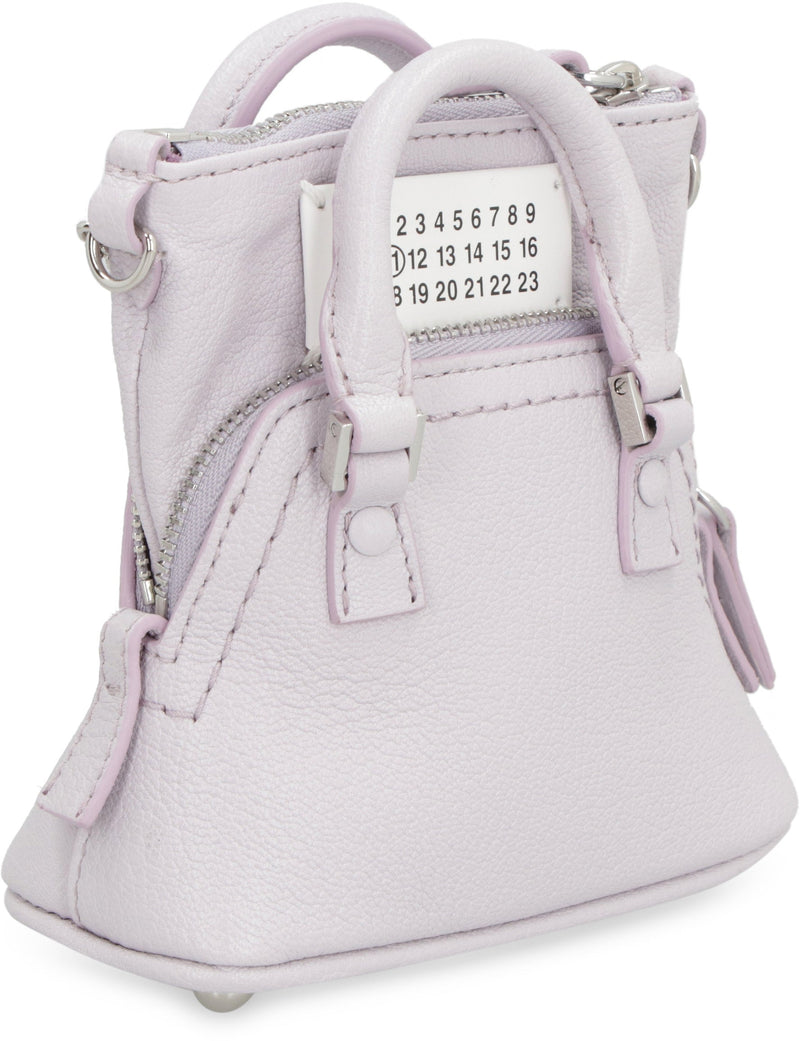 Maison Margiela 5ac Classique Baby Crossbody Bag — Purple Calf