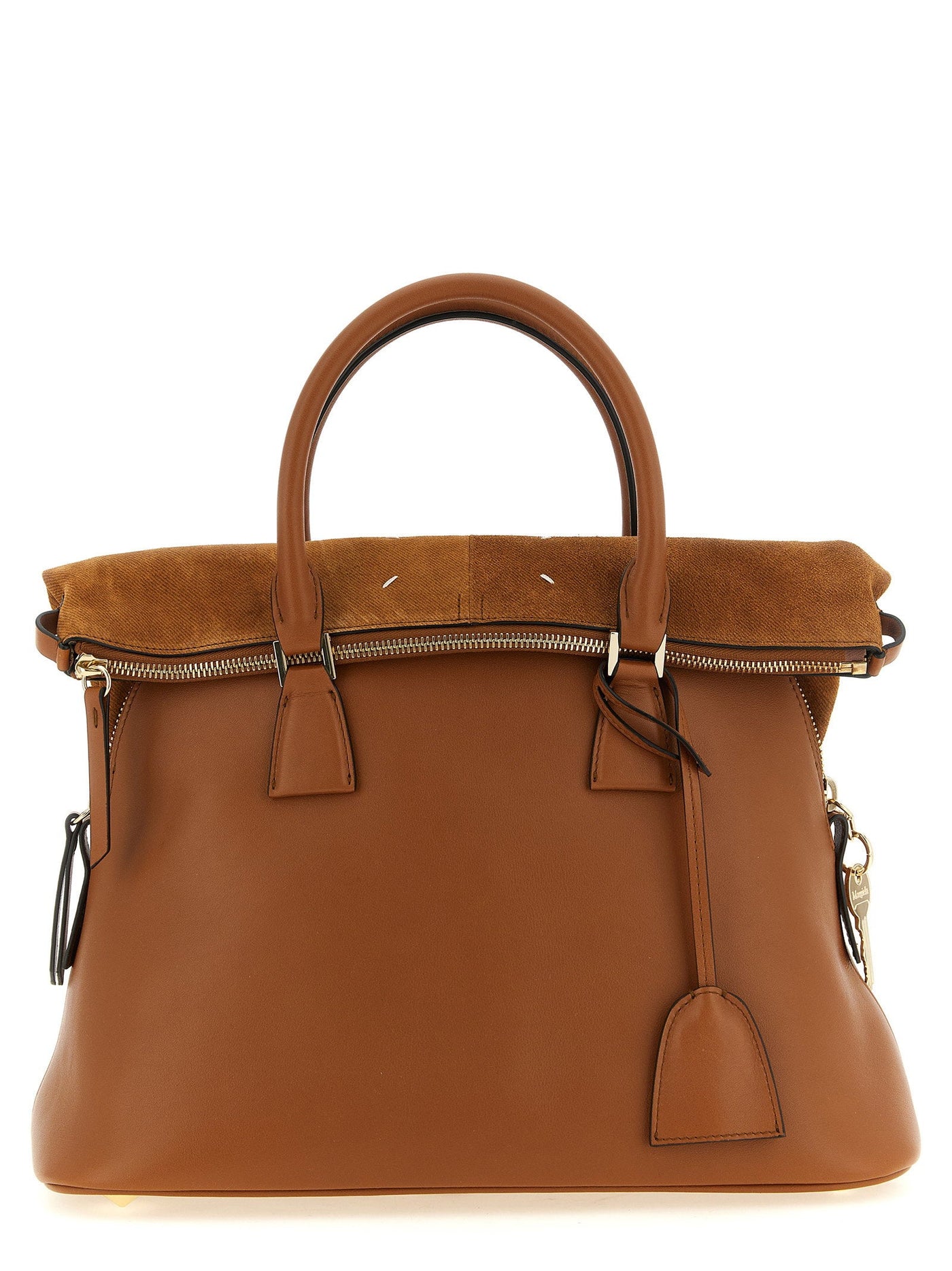 Maison Margiela Shoulder Bag — Caramel Calf Leather Body