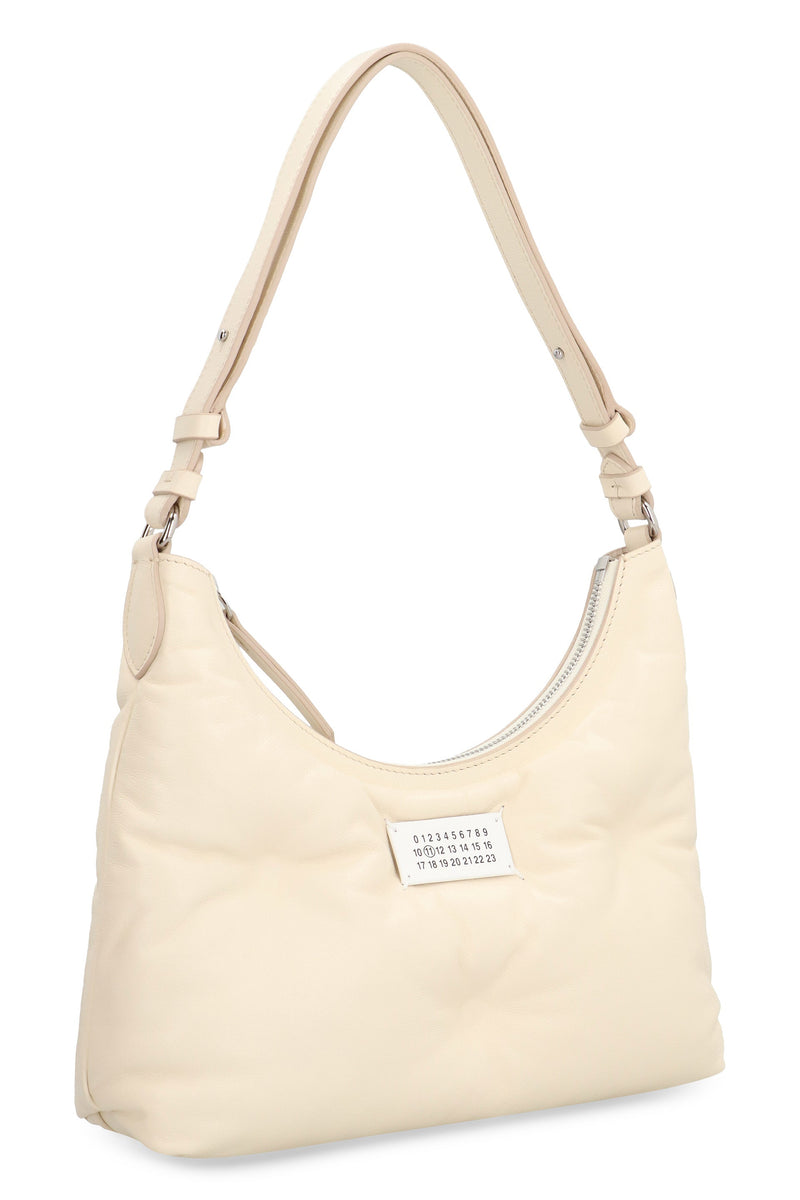 Maison Margiela Glam Slam Shoulder Bag — Beige Cow Hide