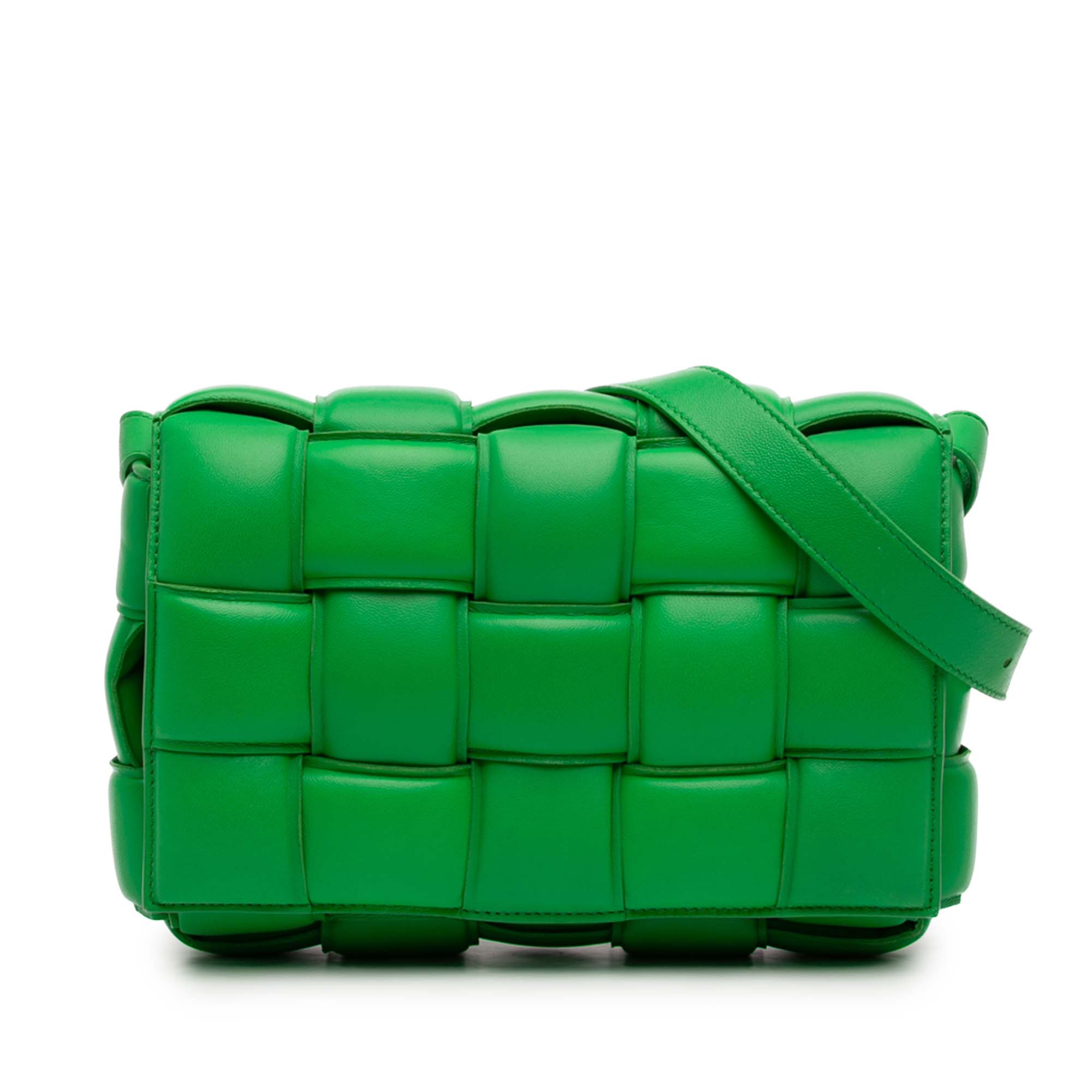 Nappa Intrecciato Padded Cassette Crossbody - Image 1
