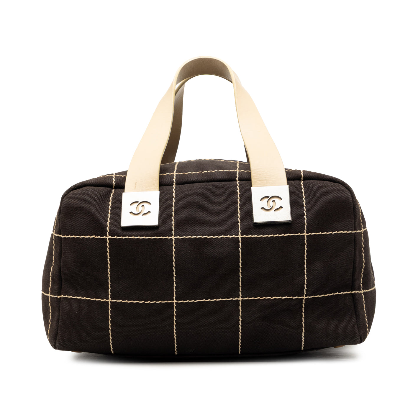 CC Chocolate Bar Canvas Wild Stitch Boston Bag - Image 1