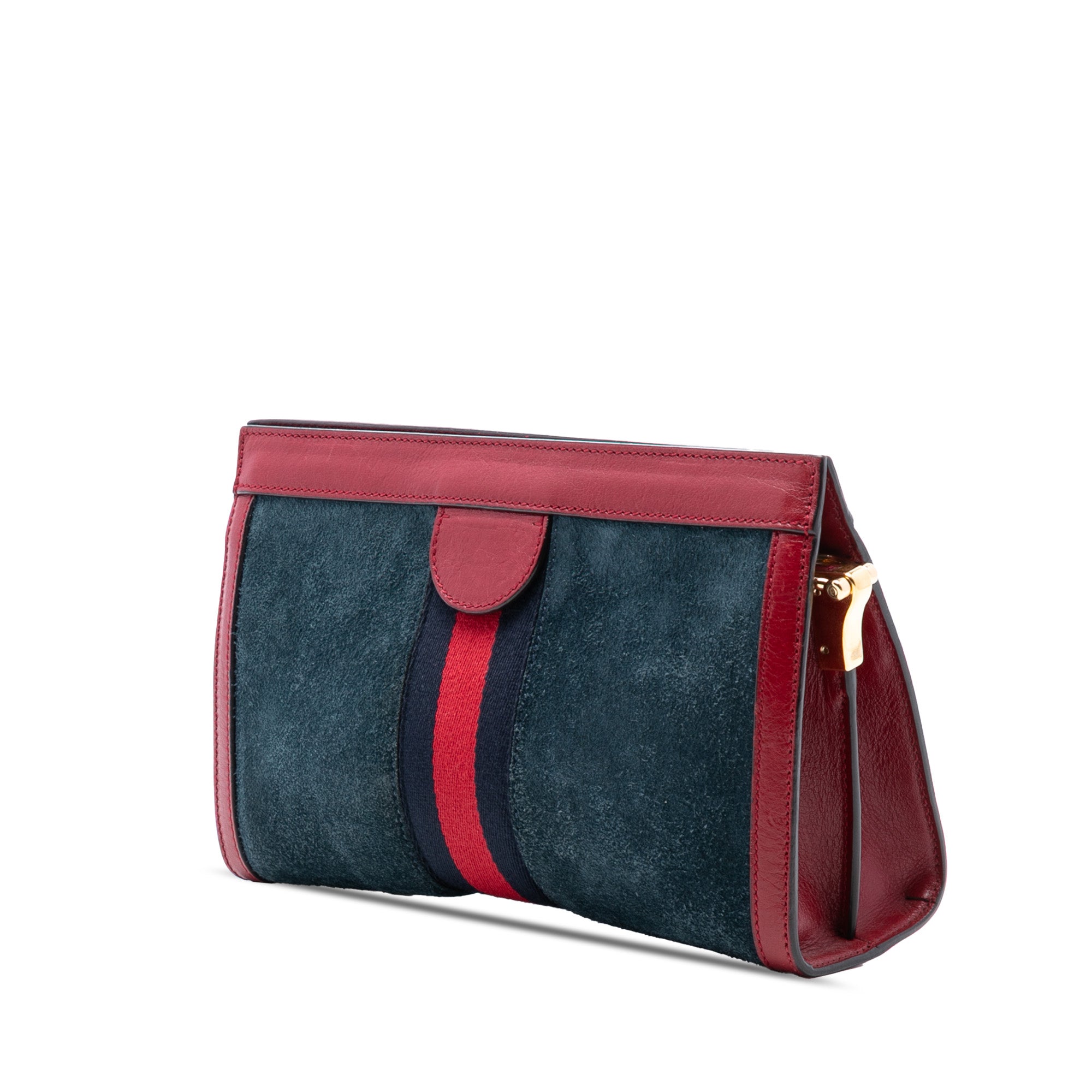 Small Suede Web Ophidia Chain Crossbody - Image 2