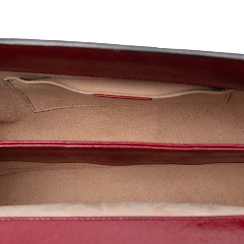 Small Suede Web Ophidia Chain Crossbody - Image 4