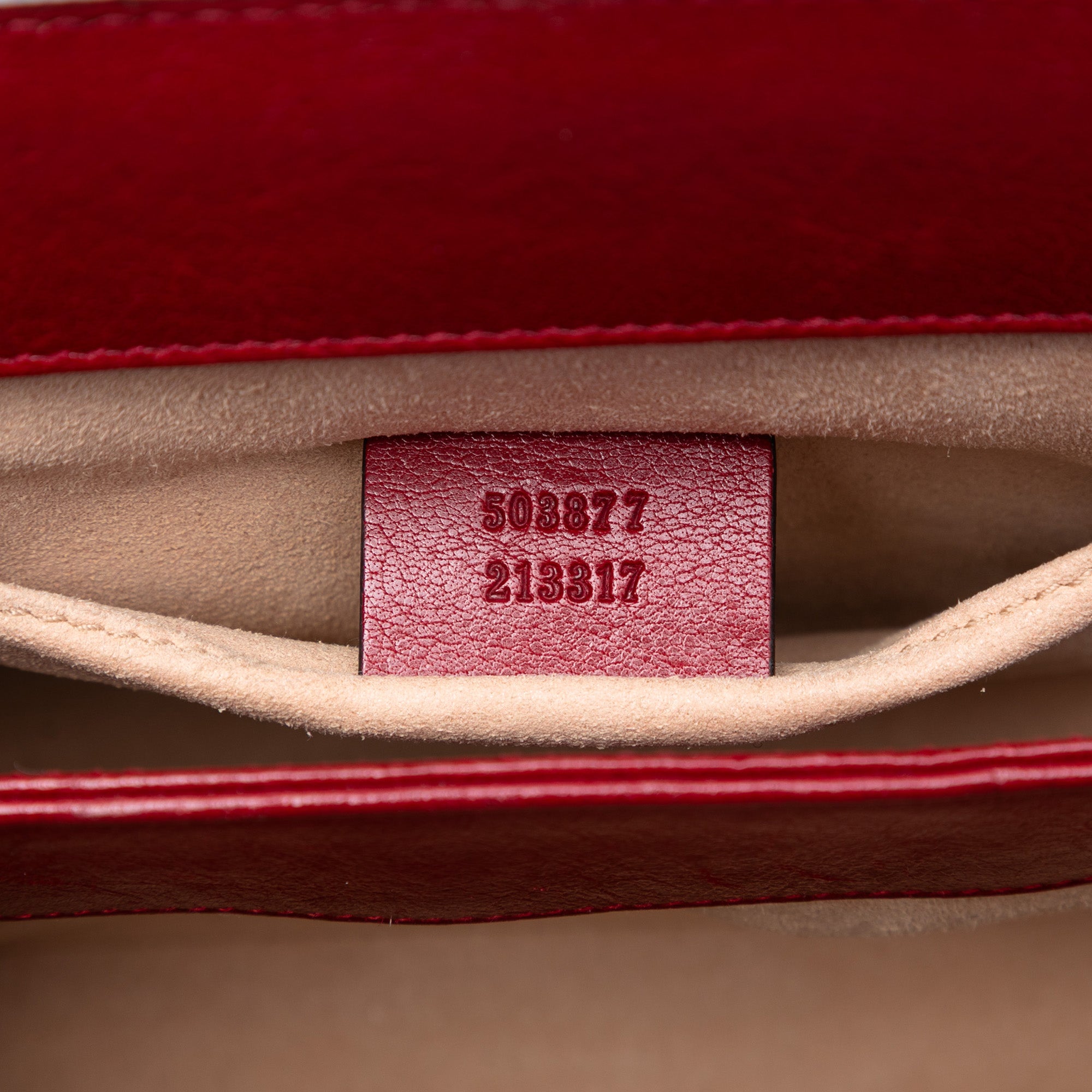 Small Suede Web Ophidia Chain Crossbody - Image 6