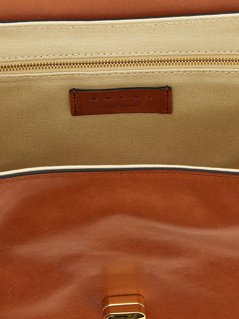 Marni Shoulder Bag — Brown Calf Leather
