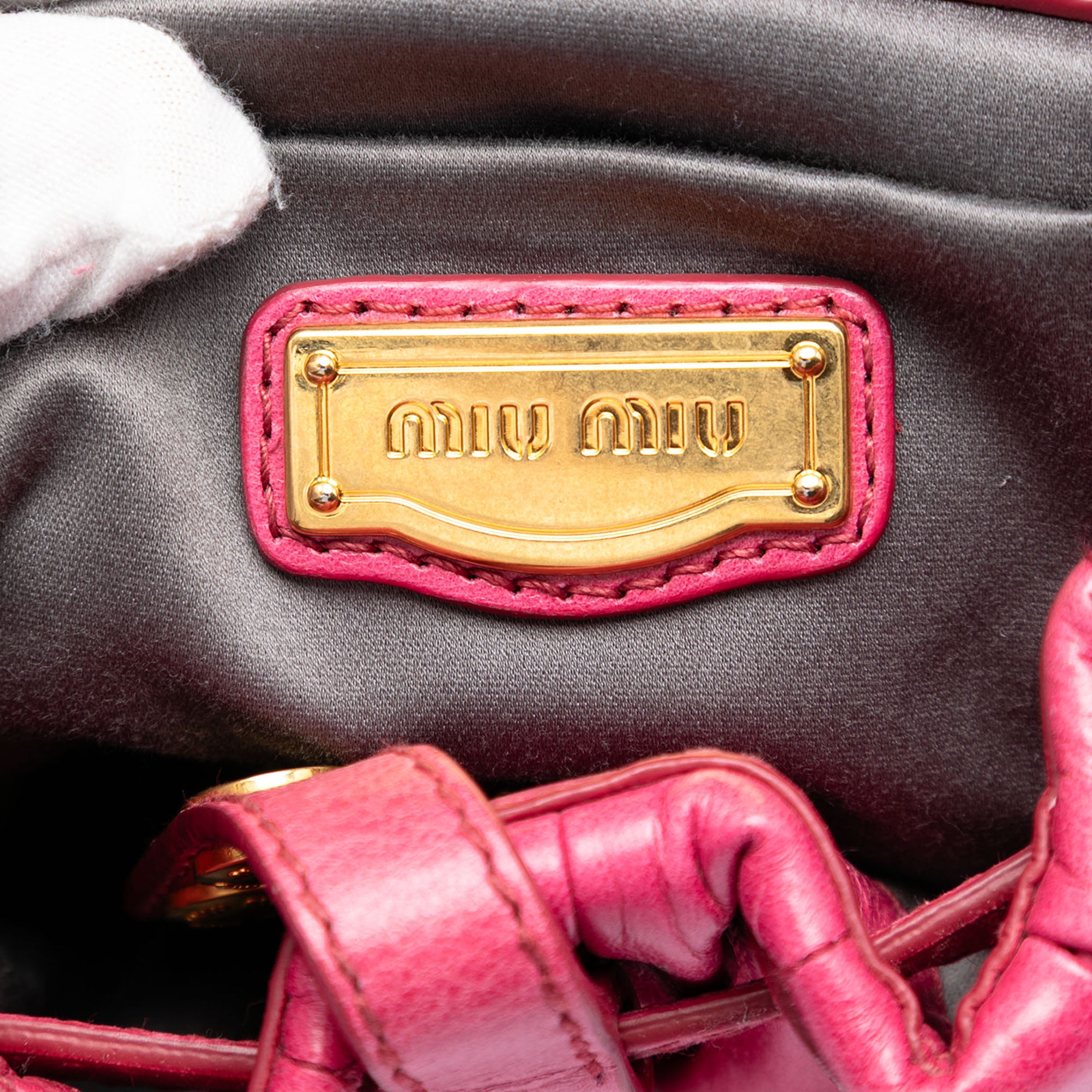 Matelasse Nappa Coffer Satchel - Image 5