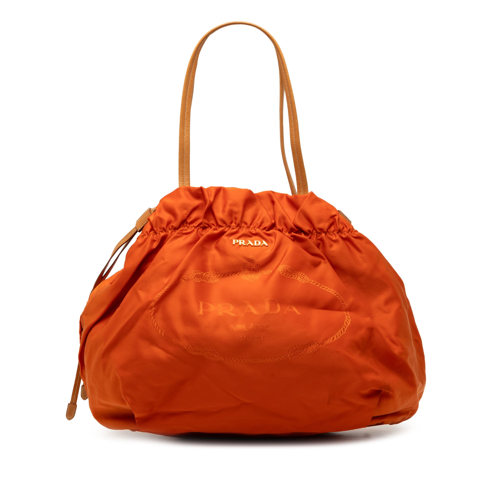 Tessuto Logo Drawstring Tote - Image 1
