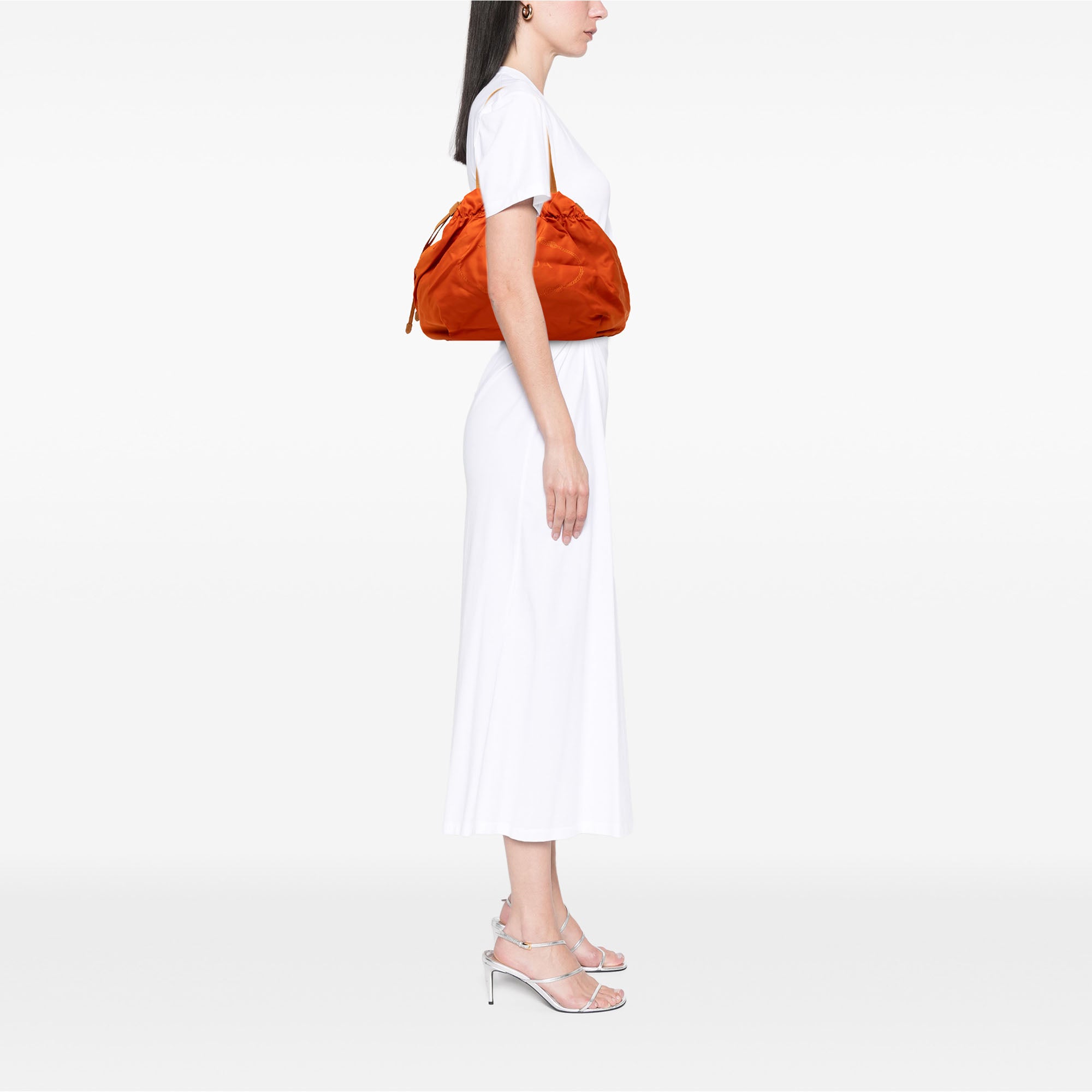 Tessuto Logo Drawstring Tote - Image 7
