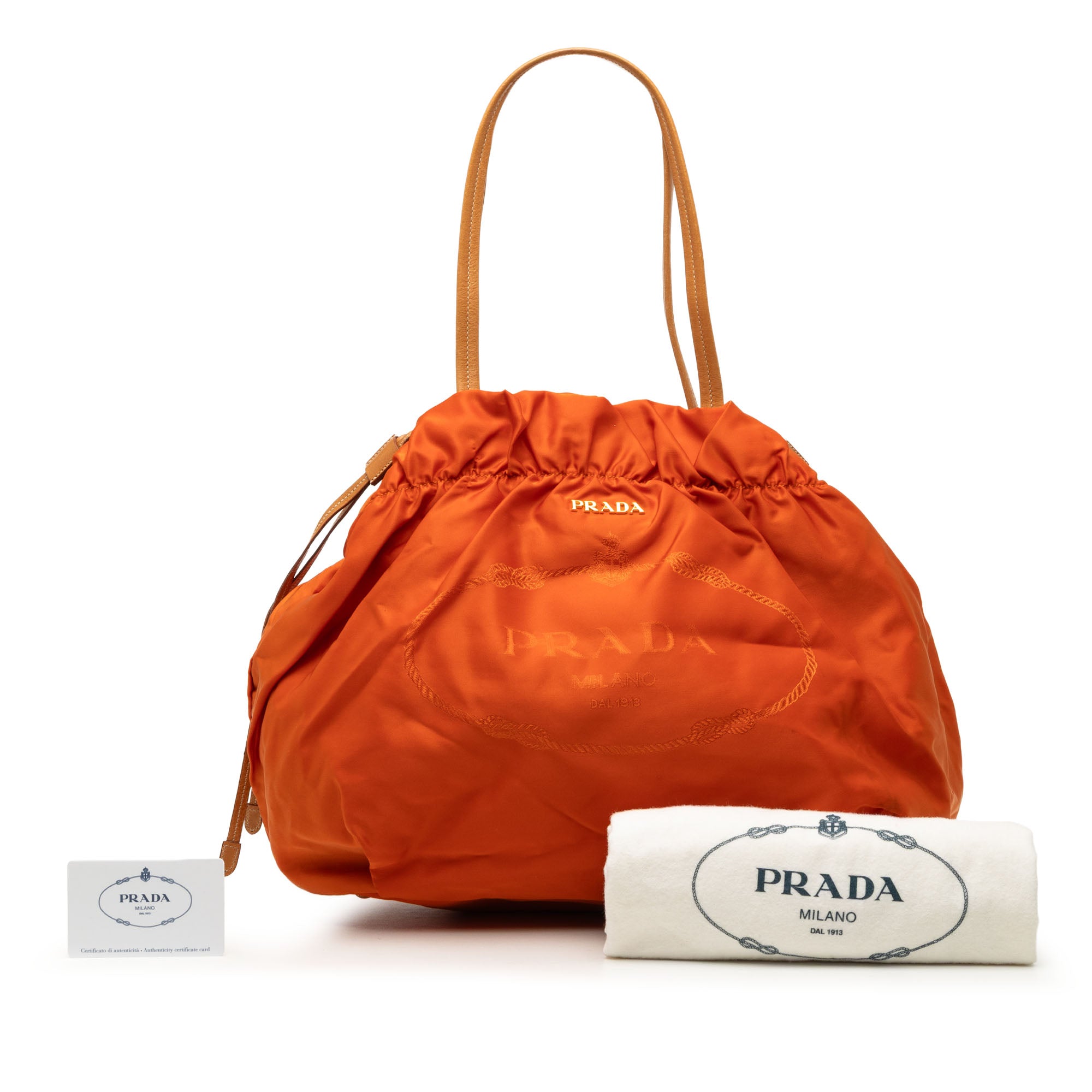 Tessuto Logo Drawstring Tote - Image 8