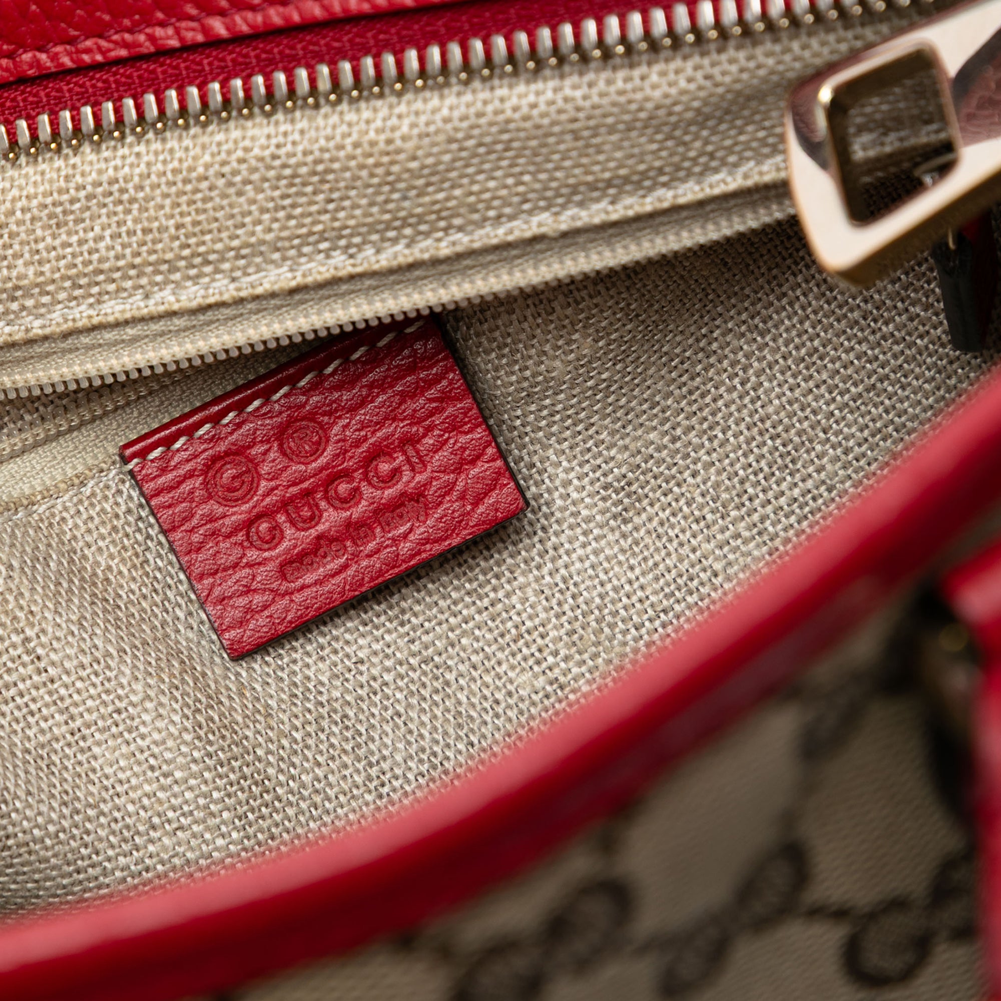 Small GG Canvas Bree Satchel - Image 5