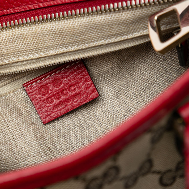 Small GG Canvas Bree Satchel - Image 5