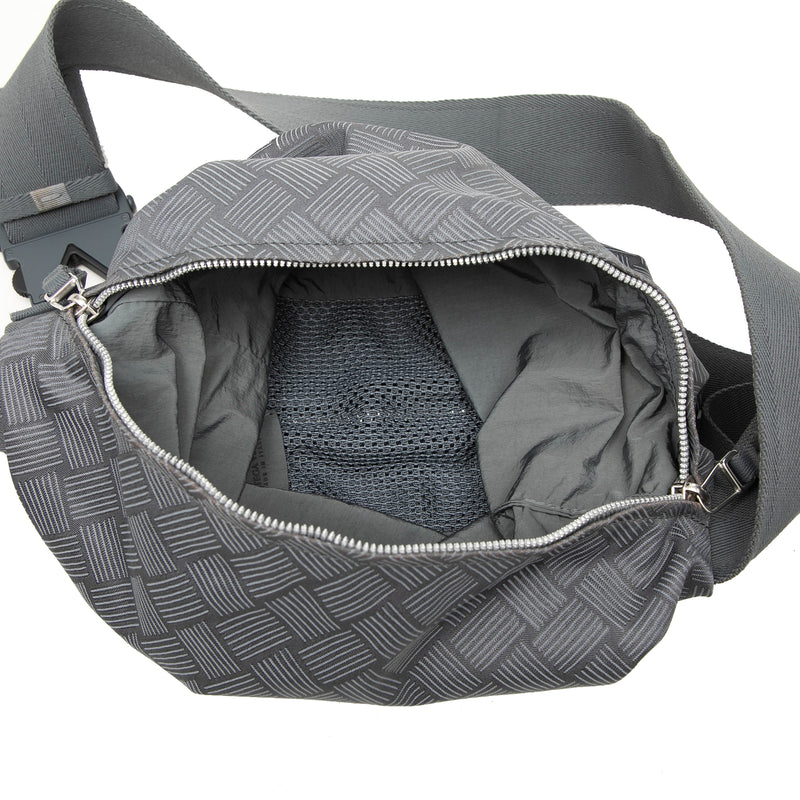 Nylon Intrecciato Trekking Shoulder Bag - Image 4