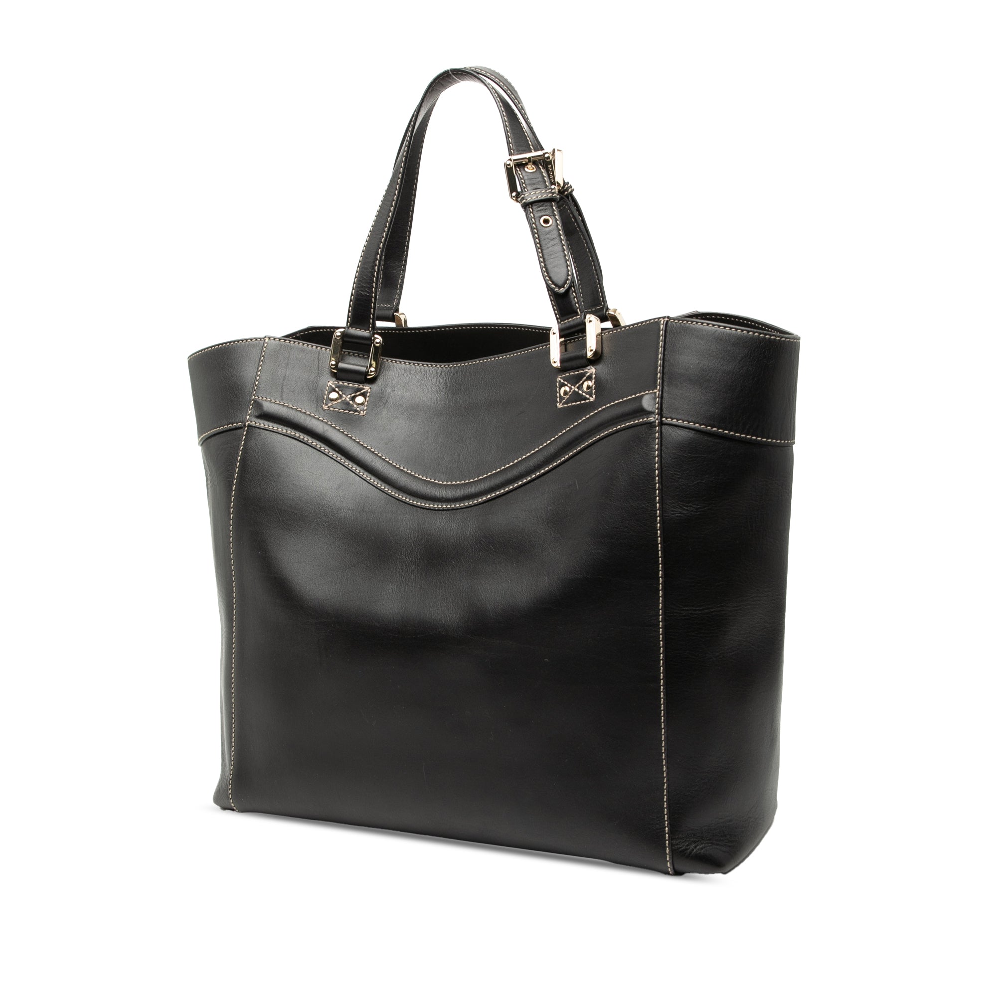 Leather Hysteria Crest Tote - Image 2