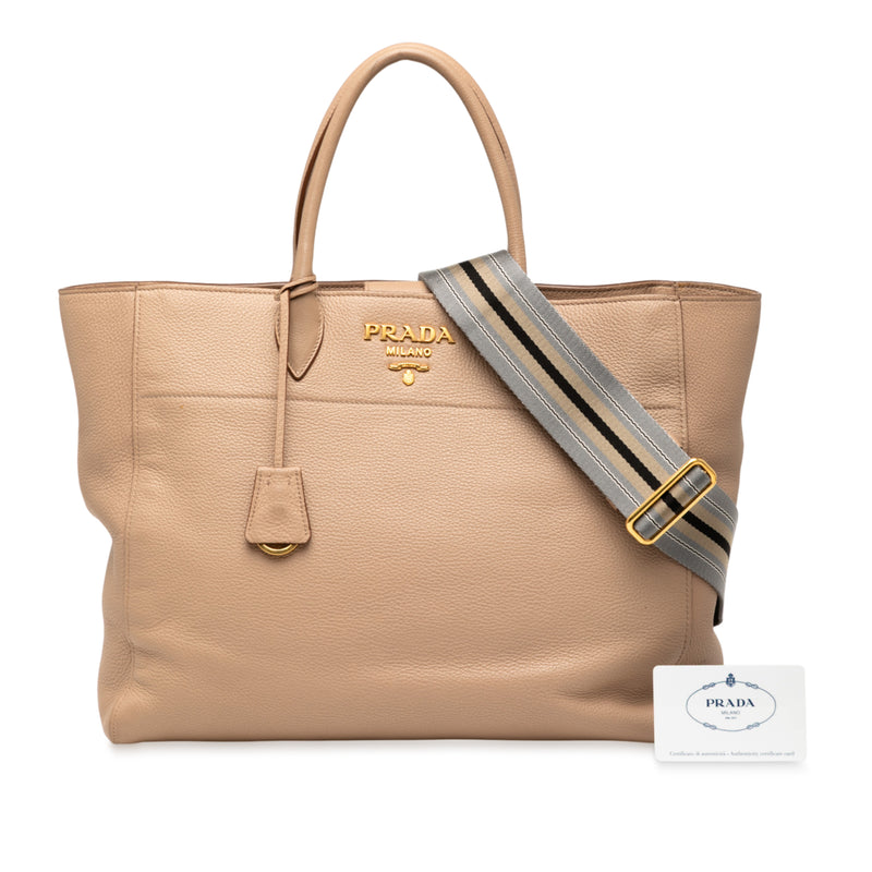 Vitello Phenix Open Convertible Tote - Image 7