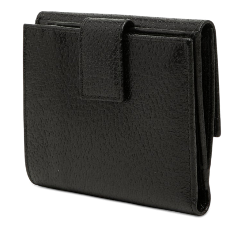 Textured Leather Bifold Wallet - Image 2