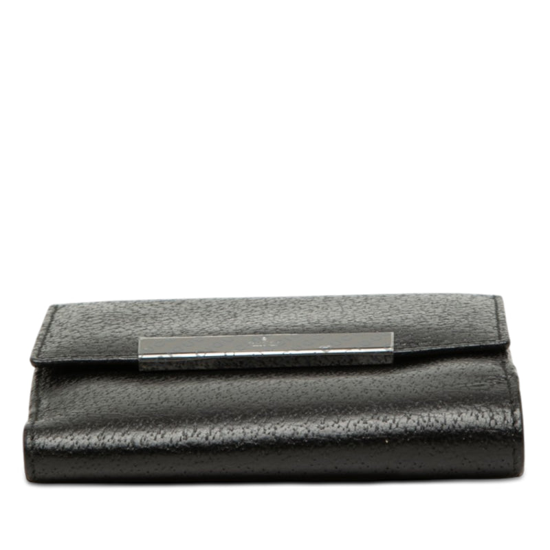 Textured Leather Bifold Wallet - Image 3