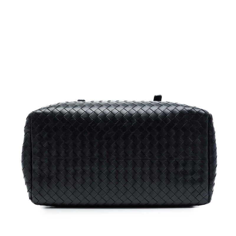 Small Nappa Intrecciato Roma Satchel - Image 3