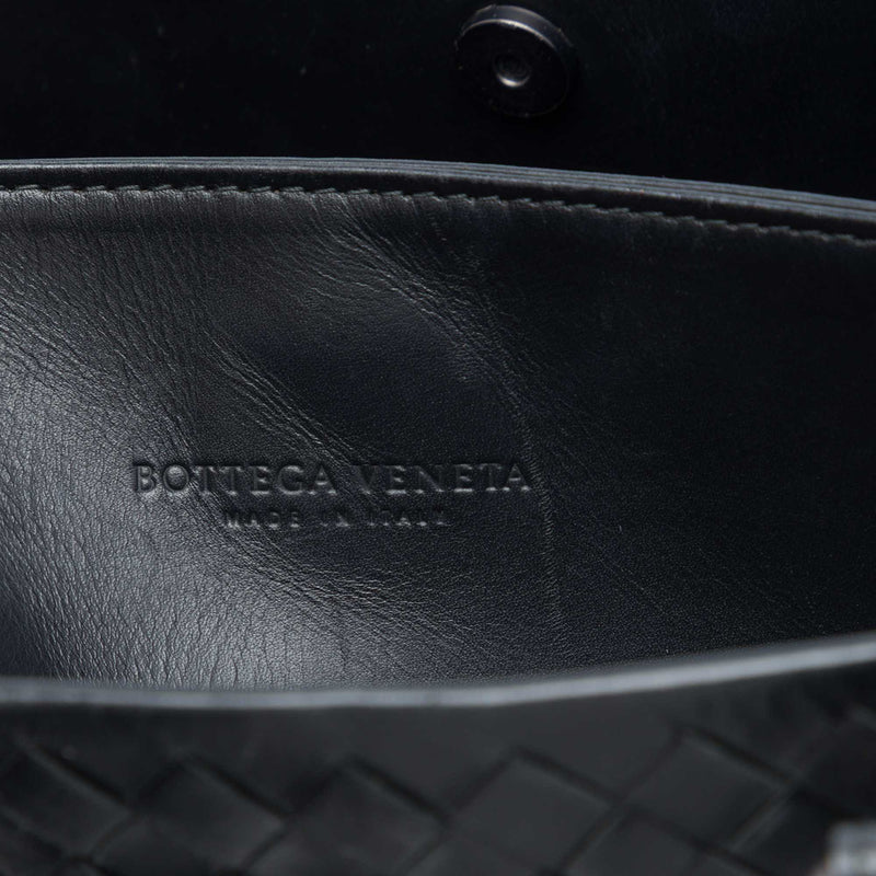 Small Nappa Intrecciato Roma Satchel - Image 5
