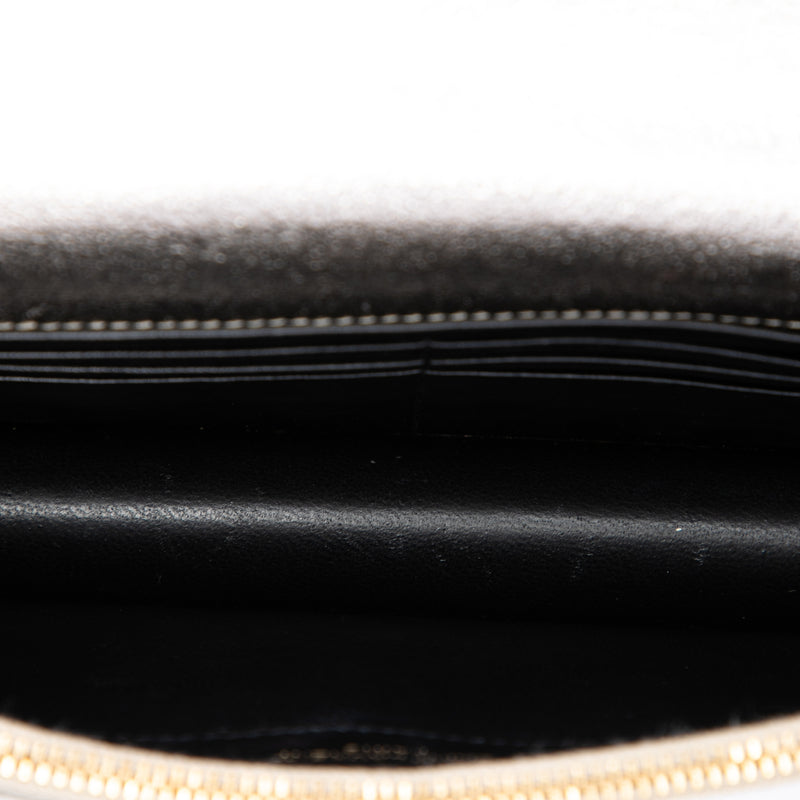 Metallic Calfskin Monogram Kate Tassel Wallet on Chain - Image 4