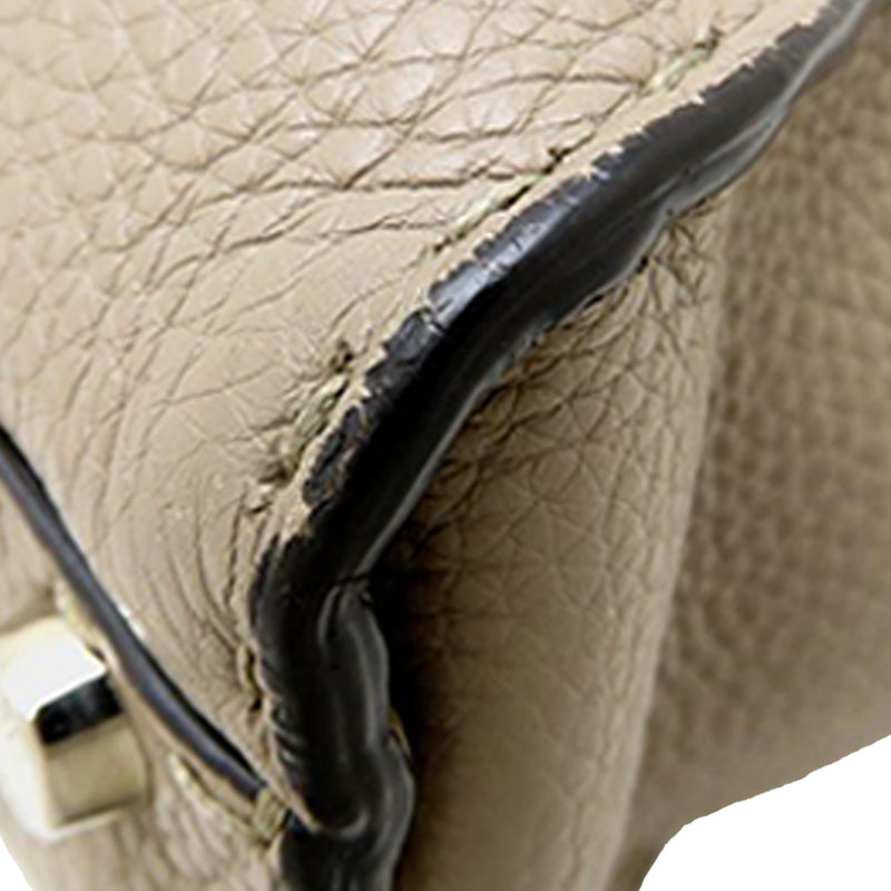 Medium Leather Selleria Peekaboo Iconic Satchel - Image 15